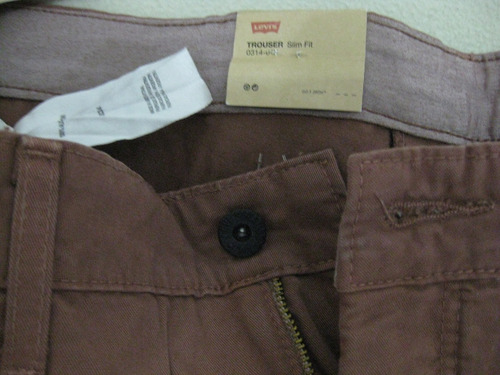 Trouser Levis 511 Talle 36x34 Pale Red Pantalon Oportunidad!