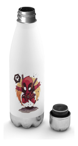 Botella De Agua Termica Deadpool