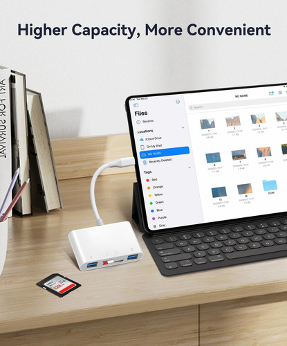 Lector De Tarjetas Sd Usb C Wnxsload Para Mac/macbook/iPad/i