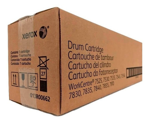 Drum Xerox 013r00662 - 7830/7835/7845/7855 125,000 Pág