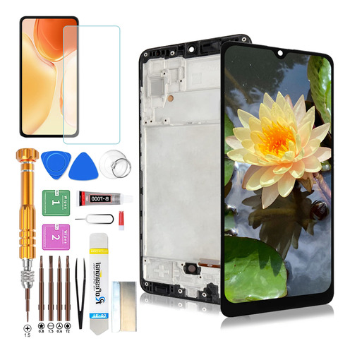 Jzahin Pantalla Para Samsung Galaxy A32 4g A325 A325f A325u A325m A325n A325f Display Con Marco