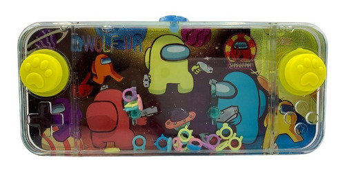 Imagem 1 de 6 de Aquaplay Among Us Pop It Celular Infantil Argolas Brinquedo