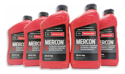 Aceite Mercon V Para Transmision Automatica 5 L
