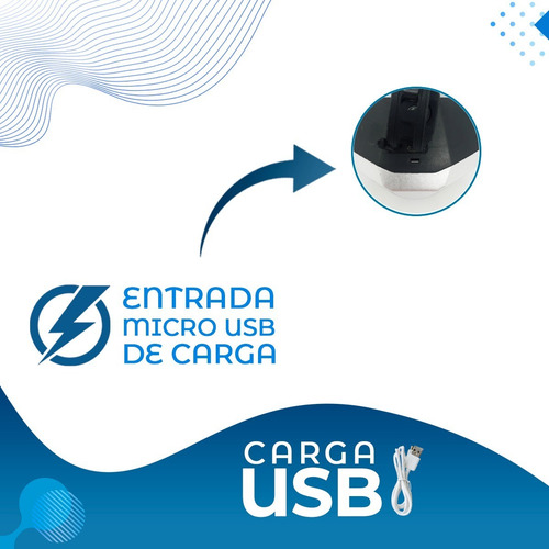 Imagen 4 de 10 de Luz Inalámbrica Recargable Led Cob 50w Bici Seguridad Usb