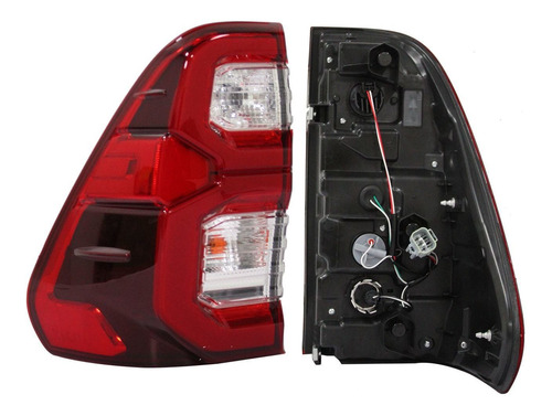 Calavera Izquierda C/led C/drl Hilux 2021 2022 Ms