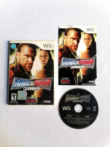 Wwe Smackdown Vs Raw 2009 Nintendo Wii (Reacondicionado)