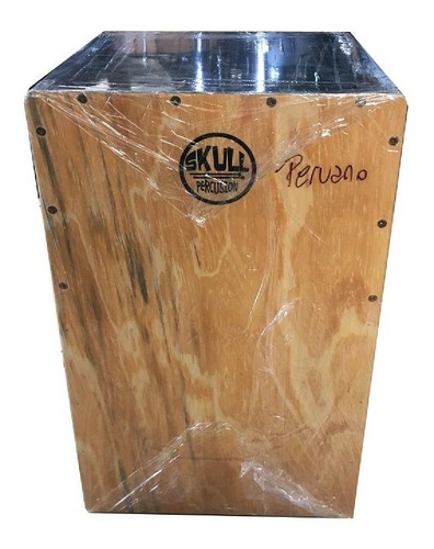 Skull Cajon Peruano 45 X 28 X 27 Cm House Music