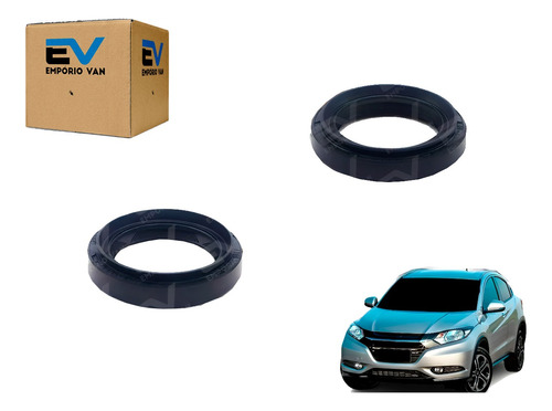 Kit Retentor Semi Eixo Cambio Honda Crv 2.0 16v Manual - Par