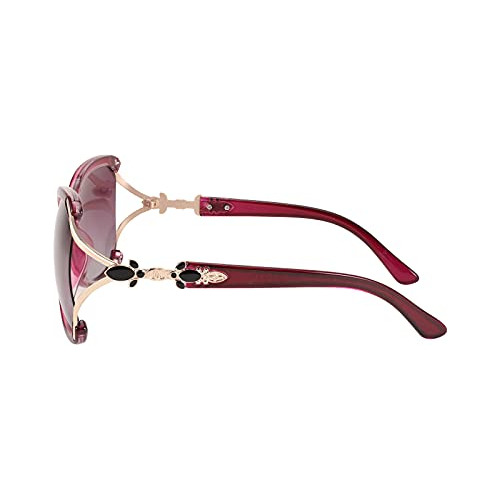 Feisedy Gafas Polarizadas De Sol De Chic Round Lady 3nxra