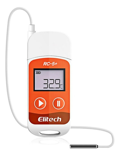 Data Logger Usb Temperatura + Sonda Externa Elitech Rc-5+ Te