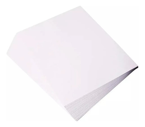 Papel Grueso Brillante Textura Suave 100 Hojas Tamaño Carta