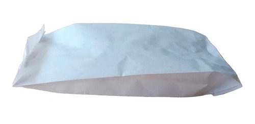 Imagen 4 de 10 de Bolsa Kraft Blanco Bolsas Saco Papel 1/4 Kg 100 Unidades