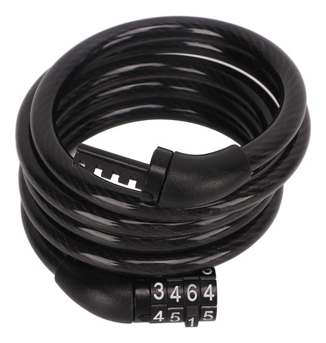 Cable Lock Bike, Combinación Antirrobo De Cuatro Dígitos Par