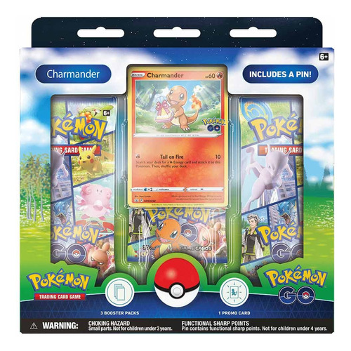 Charmander Pin Pokémon Tcg Go Cartas Originales 