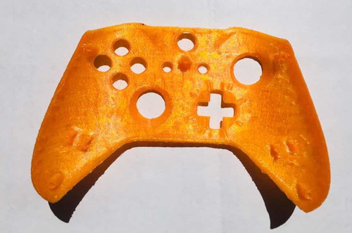 Imagem 2 de 4 de Shell Laranja Circuito Para Controle Xbox One
