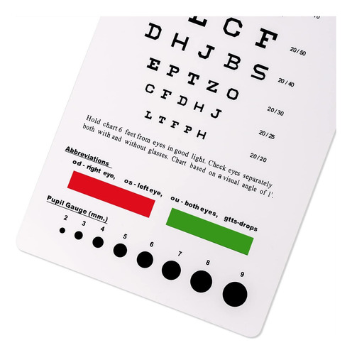 Gráfico De Ojo Sntrassist Snellen, Tabla De Pruebas De Ojos