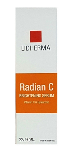 Imagen 1 de 1 de Serum Lidherma Radian C brightening serum para piel grasa/mixta/normal/seca de 22g
