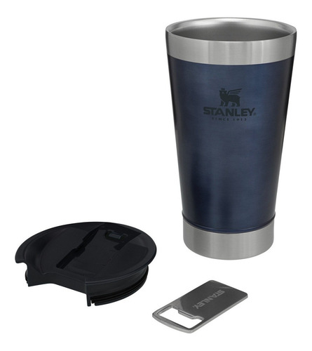 Vaso térmico Stanley Classic Stay Chill color nightfall 473mL