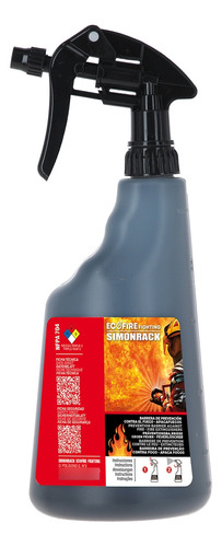 Extintor De Fuego Ecofire Fighting Home Botella Spray 1 Lt