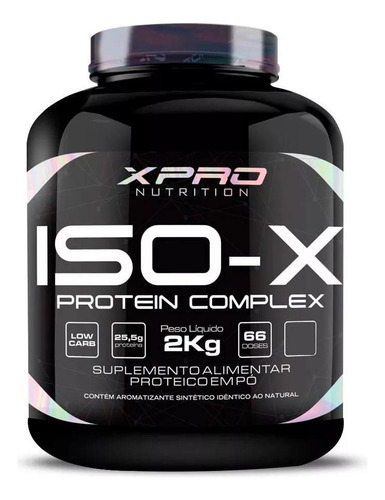 Whey Isolado (2kg) Chocolate - Iso-x