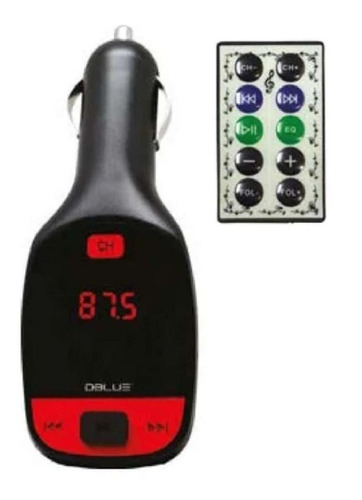 Transmisores De Frecuencia Fm De Mp3/sd/usb/ 03-dbtr273bk