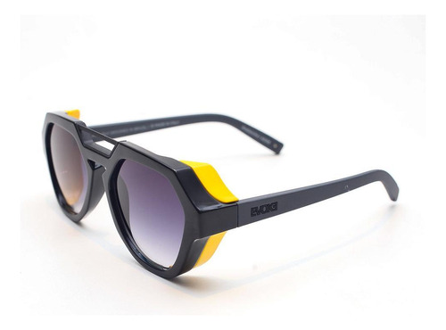Óculos De Sol Evoke Avalanche Ag08 Black - Lente 5,2 Cm