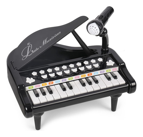 Baoli 24 Teclas Teclado Ninos Juguete Piano Con Microfono - 
