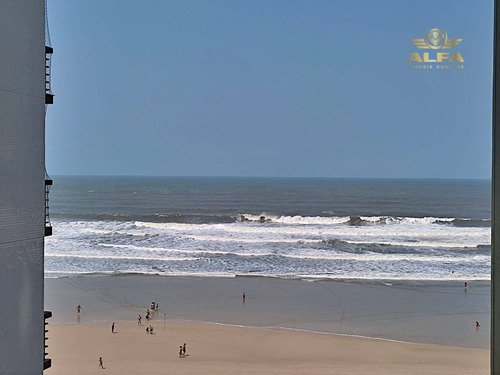 Imagem 10 de 22 de Apartamento Na Praia Vista Para O Mar E Praia 2 Dormitórios 1 Suíte 1 Vaga Pitangueiras Guarujá. - Ap1245