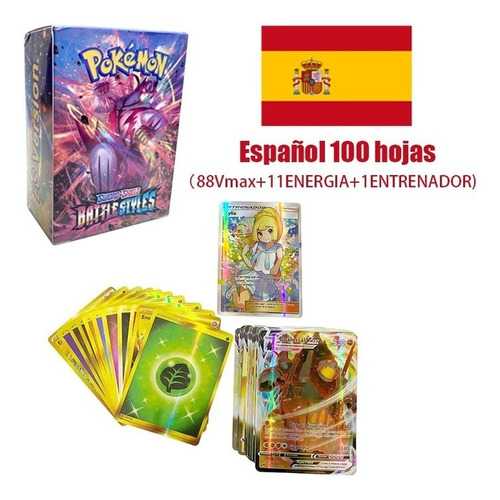 Cartas Pokémon - Lotes De 100 Originales - En Español - C6