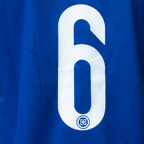 Jersey Cruz Azul #6 Autografiado Por Erik Lira