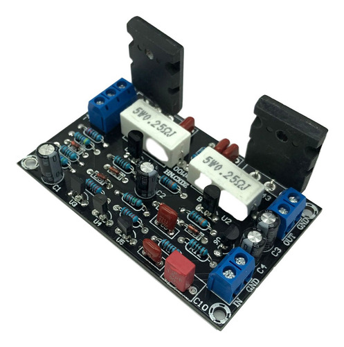 Placa Amplificadora De Audio De Alta Fidelidad De Canal Mono