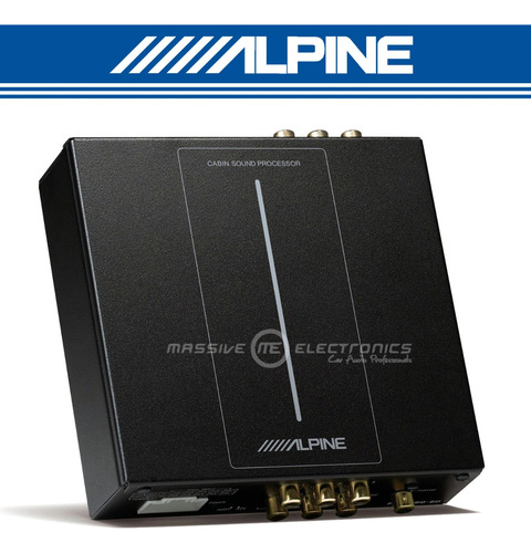 Procesador De Audio 6 Ch Alpine Pxe-c60-60 Dsp Bt + Ktx-csp1