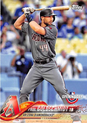 Béisbol Mlb 2018 Día Inaugural 142 Paul Goldschmidt Nm-mt Di