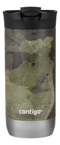 Vaso térmico Contigo Huron. textured camo color verde 591mL