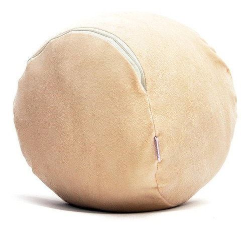 Imagem 3 de 5 de Puff Organizador Infantil Para Bichos De Pelúcia Bege