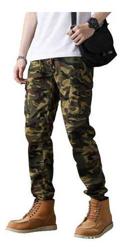 Jogger De Camuflaje Casual De Moda Para Hombre, Ropa De Call