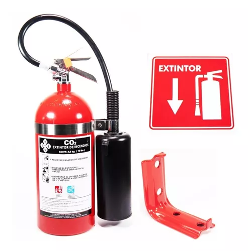 Extintor CO2 - Extinguidores Cancun