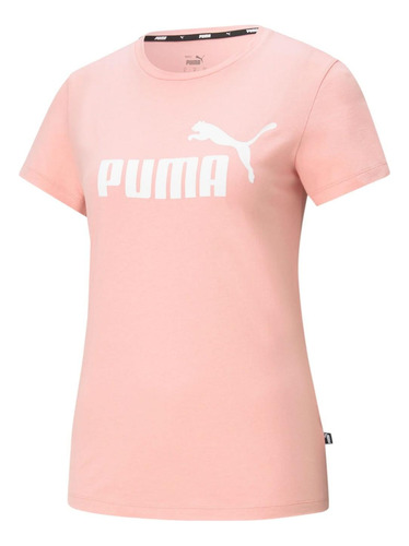 Playera Puma Ess Logo Tee Para Mujer 586774-80