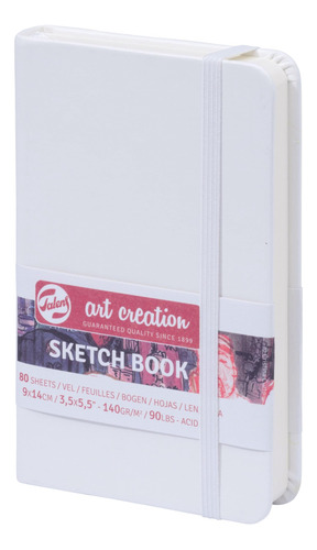 Cuaderno De Bocetos Talens Art Creation Blanco 9x14 Cm, 140