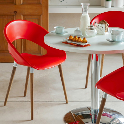 Imagen 2 de 3 de Silla De Comedor Diseño One Wood 3 Años De Garantía