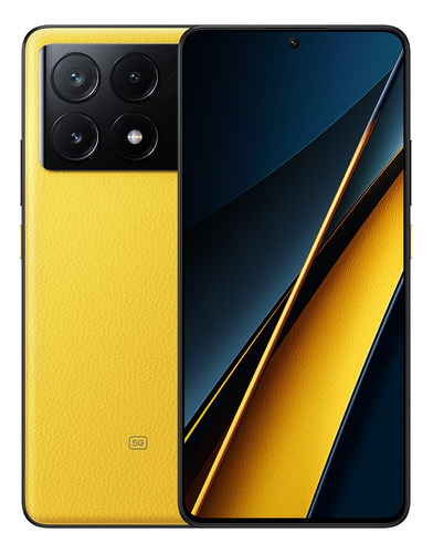 Xiaomi Pocophone Poco X6 Pro 5G Dual SIM 256 GB amarelo 8 GB RAM