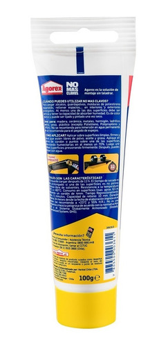 Agorex No Mas Clavos 100 Grs. | Henkel
