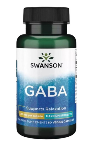 Swanson Gaba 750mg Max Potencia Descanso Antistress (pack 3)