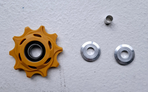 Roldana Pata Cambio 10t Bicicleta Polea Compatible Shimano