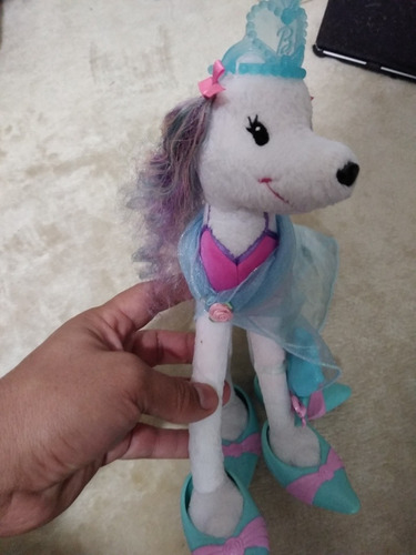 Barbie Top Model Básics Rubia Peluche Gatita Con Zapatillas (Usado)