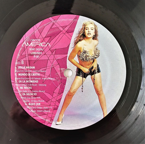 Thalia Lp Mundo De Cristal (Usado)