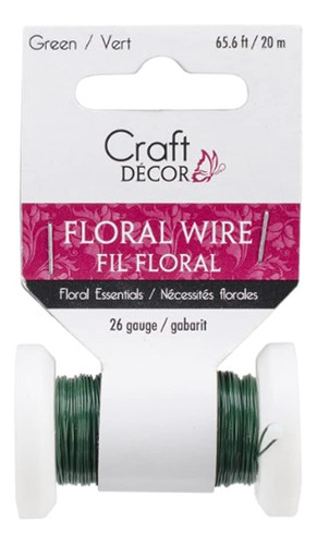 Multicraft Imports Craft Décor Fl030 Floral 26g Gréén 20m Sp