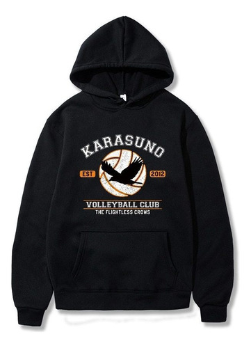 Anime Haikyuu Karasuno Club De Voleibol Impreso Sudaderas Co