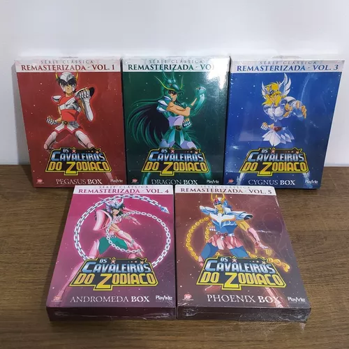 Cavaleiros Zodíaco Lost Canvas Saint Seiya 6 Dvds Volume 1+2