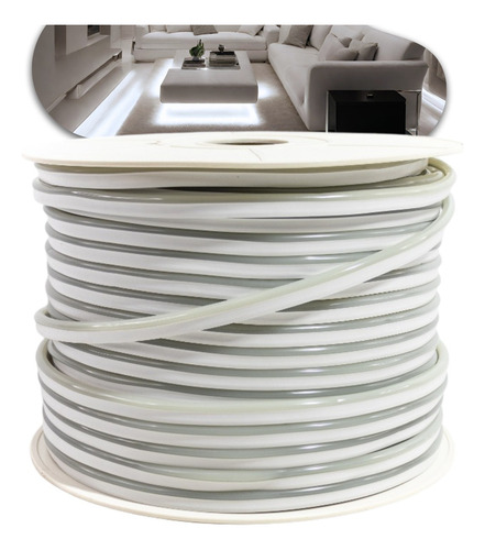 150m Fita Mangueira Led Neon Flexível 110v/220v +15 Conector